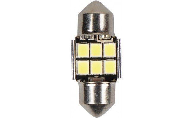 Светодиодные LED лампы AMS Extreme C5W E6 T11 28 Canbus 5500K