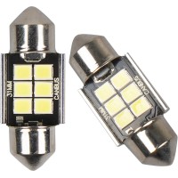 Светодиодные LED лампы AMS Extreme C5W E6 T11 31 Canbus 5500K