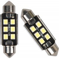 Светодиодные LED лампы AMS Extreme C5W E6 T11 39 Canbus 5500K