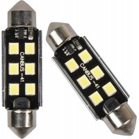 Светодиодные LED лампы AMS Extreme C5W E6 T11 41 Canbus 5500K