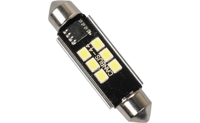 Светодиодные LED лампы AMS Extreme C5W E6 T11 44 Canbus 5500K