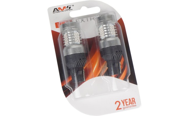 Світлодіодні LED лампи AMS Extreme W21W E8 T20/7440 1300K
