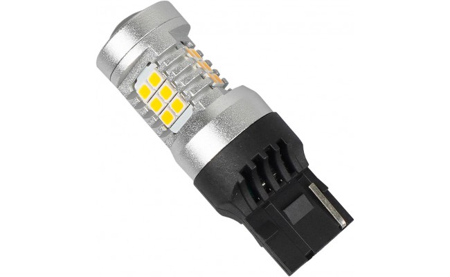 Світлодіодні LED лампи AMS Extreme W21W E8 T20/7440 2200K