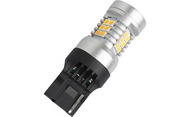 Світлодіодні LED лампи AMS Extreme W21W E8 T20/7440 2200K