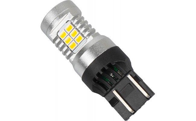 Світлодіодні LED лампи AMS Extreme W21/5W E21 T20/7443 2200K