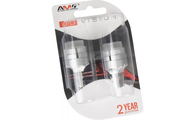 Світлодіодні LED лампи AMS Vision W21W V8 T20/7440 5500K
