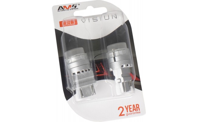 Світлодіодні LED лампи AMS Vision P27 V8 3157 5500K