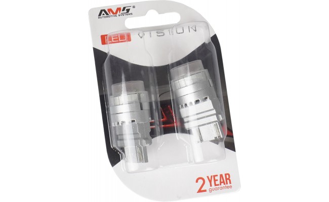 Світлодіодні LED лампи AMS Vision P27 V8 3157 2200K