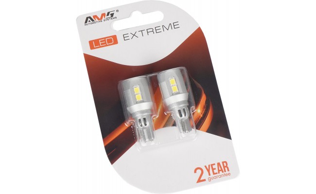 Світлодіодні LED лампи AMS Extreme W16W V5 T15 5500K