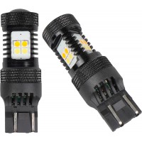 Светодиодные LED лампы AMS Extreme W21/5W E16 T20/7443 5500/2200K