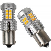 Светодиодные LED лампы AMS Ultimate P21W U24 1156 150 Canbus 2200K