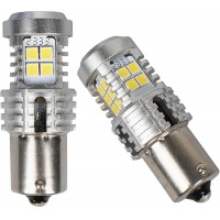 Светодиодные LED лампы AMS Ultimate P21W U24 1156 180 Canbus 5500K