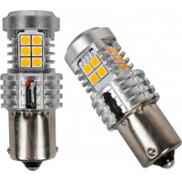 Светодиодные LED лампы AMS Ultimate P21W U24 1156 180 Canbus 2200K