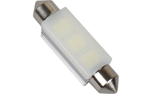 Світлодіодні LED лампи AMS Longlife C5W T11 6000K