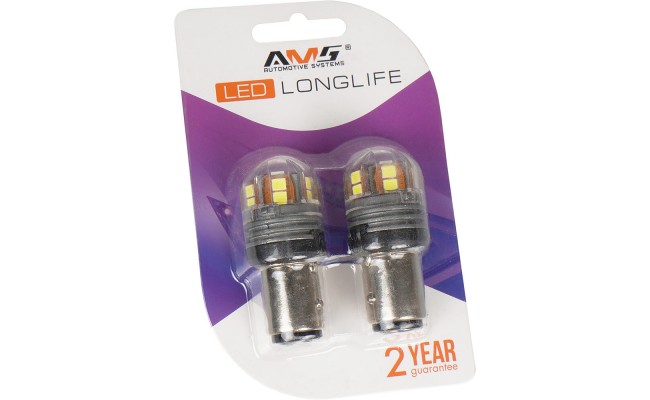 Светодиодные LED лампы AMS Longlife P21 1157 6000K