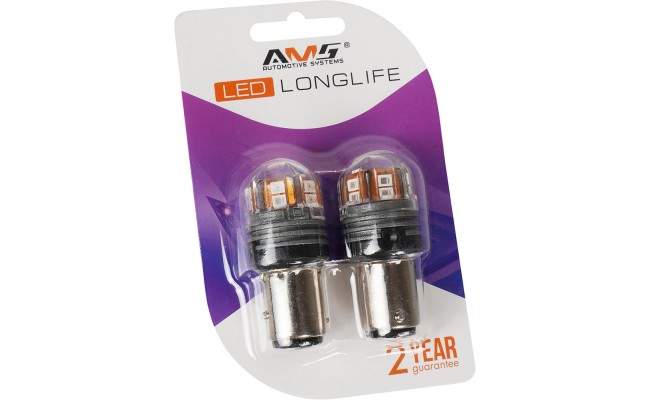 Светодиодные LED лампы AMS Longlife P21 1157 1300K
