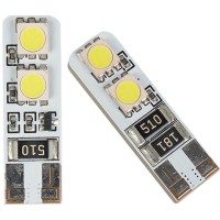 Светодиодные LED лампы AMS Longlife WY5W L4 T10 Canbus 6000K