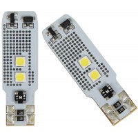 Светодиодные LED лампы AMS Longlife WY5W L2 T10 Canbus 6000K (150°)