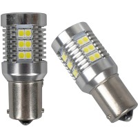 Светодиодные LED лампы AMS Longlife P21W L10 1156 Canbus 6000K