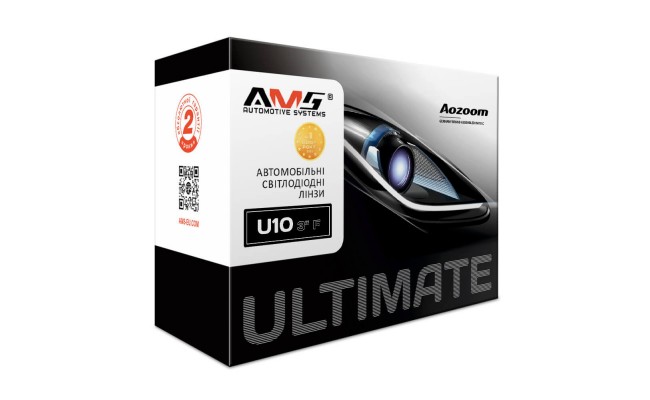 Автомобільні світлодіодні Bi-LED лінзи AMS ULTIMATE U10 3.0 F Автомобільні світлодіодні Bi-LED лінзи AMS ULTIMATE U10 3.0 F