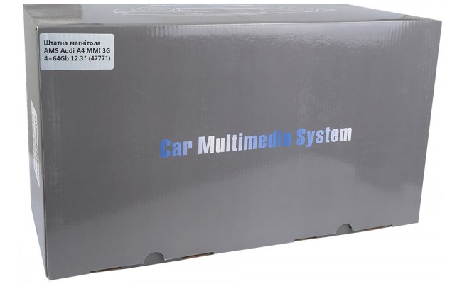 Штатна магнітола AMS Audi A4 2008-2014 / A5 2008-2016 MMI 3G 4+64Gb 12.3"