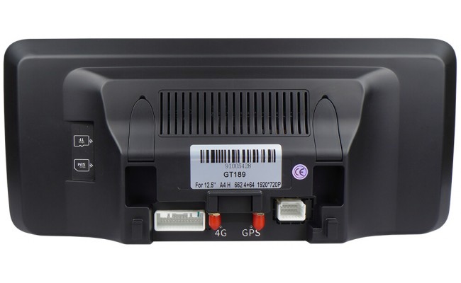 Штатна магнітола AMS Audi A4 2008-2014 / A5 2008-2016 MMI 3G 4+64Gb 12.3"