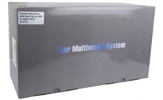 Штатна магнітола AMS Audi Q5 2009-2018 no GPS 4+64Gb 10.25"