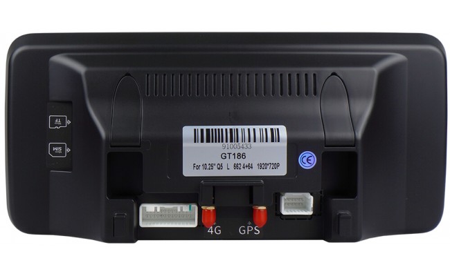 Штатна магнітола AMS Audi Q5 2009-2018 no GPS 4+64Gb 10.25"