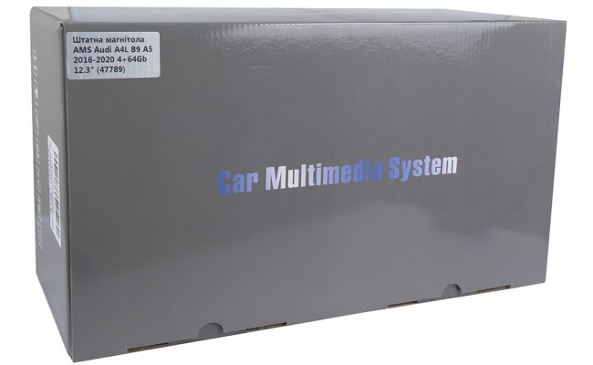 Штатна магнітола AMS Audi A4L B9 A5 2016-2020 4+64Gb 12.3"
