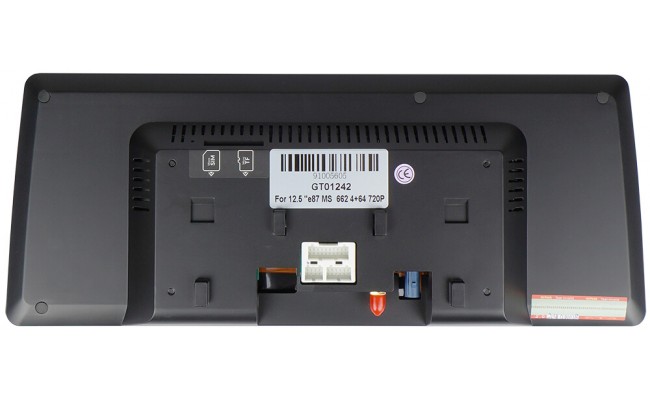 Штатна магнітола AMS BMW 1-Series E87/E81/E88/E87 2004-2012 IDrive Button 4+64Gb 12.3"