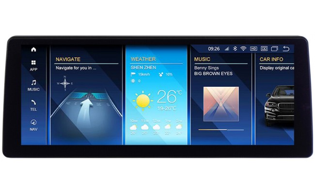 Штатная магнитола AMS BMW 1-Series E87/E81/E88/E87 2004-2012 Original CCC System 4+64Gb 12.3"