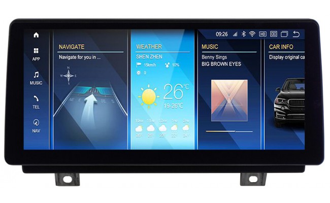 Штатна магнітола AMS BMW X5 F15 / X6 2014-2017 Original NBT System 4+64Gb 10.25"