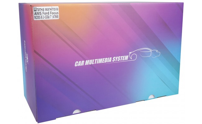 Штатная магнитола AMS Ford Focus M200S B 2007-2011 2+32Gb 7"