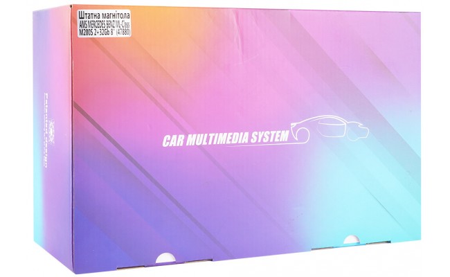 Штатная магнитола AMS Mercedes-Benz ML-Class M200S 2+32Gb 8"