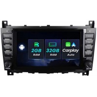 Штатная магнитола AMS Mercedes-Benz W203 M200S 2+32Gb 7"