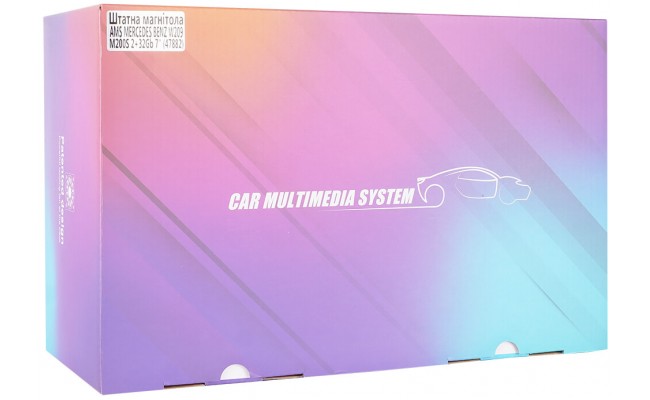 Штатная магнитола AMS Mercedes-Benz CLK-Class W209 M200S 2+32Gb 7"