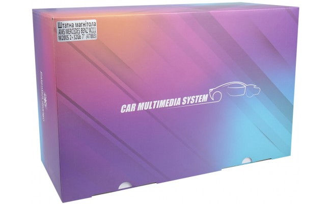 Штатная магнитола AMS Mercedes-Benz W211 M200S 2+32Gb 7"