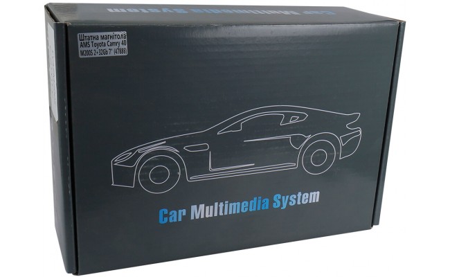 Штатная магнитола AMS Toyota Camry 40 M200S 2+32Gb 7"