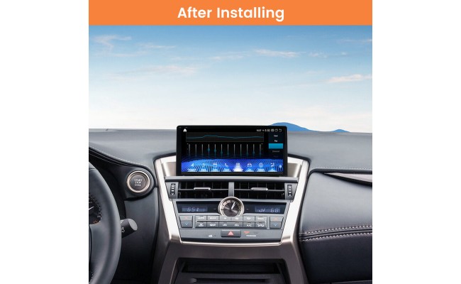 Штатна магнітола AMS Lexus NX200/300 2014-2016 720P GeneralTrim 4+64 Gb (A) 10.25"