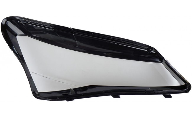 Стекло фары для Skoda SuperB B8 2019-2023 рестайлинг (левое)