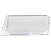 Скло фари для Skoda Octavia Tour 2000-2010 рестайлінг (ліве)