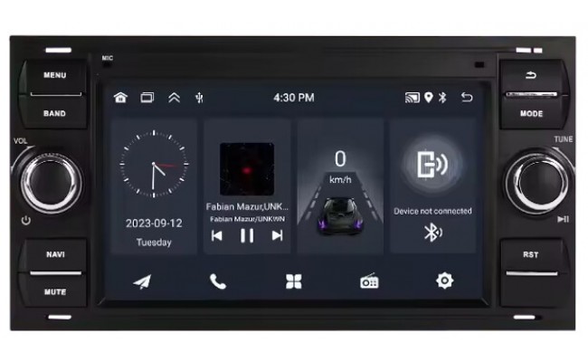 Штатна магнітола AMS Ford Focus M200S A 2007-2011 2+32Gb 7"