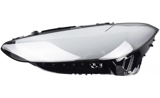 Стекло фары для BMW 4 G22 G23 G26 2020-2024 дорестайлинг (левое)