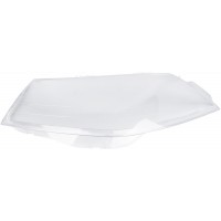 Скло фари для Renault Megane 2 2006-2008 рестайлінг (ліве)