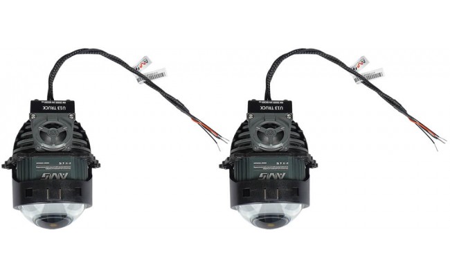 Автомобільні світлодіодні Bi-LED лінзи AMS ULTIMATE U13 TRUCK 3.0 F