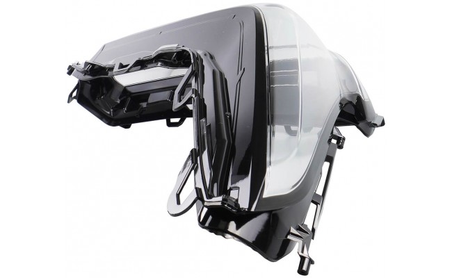 Стекло фары для Lexus LX J200 LX450 LX570 2015-2021 рестайлинг (правое) 3lift glance