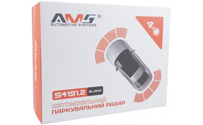 Паркувальний радар AMS S4191.2 Black
