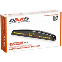 Парковочный радар AMS A4221 White