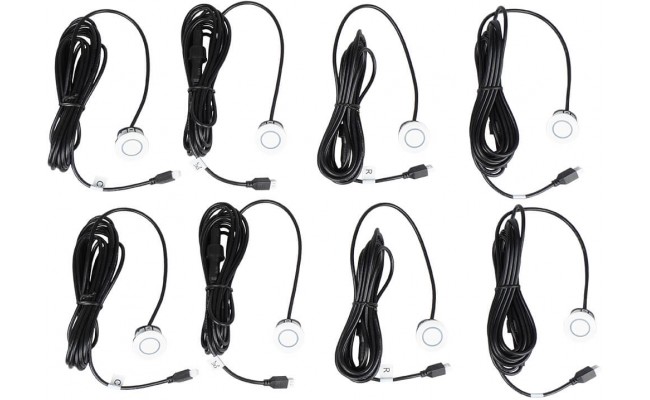 Парковочный радар AMS A8222 White