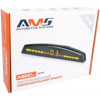 Паркувальний радар AMS A8221 V2 White